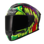 Kaciga LS2 Full Face FF800 STORM  II CYBORG mat žuto siva sa naočarima - Slika 9