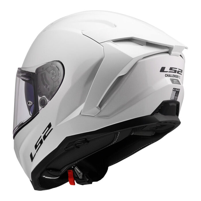 Kaciga LS2 Full Face FF817 CHALLENGER II SOLID bela - Slika 3