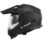 Kaciga LS2 Enduro MX702 PIONEER II mat crna - Slika 2