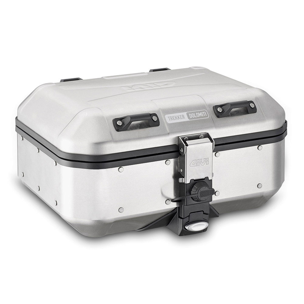 80531345-f949-4e45-9eed-857f1bd30355.jpg Centralni kofer GIVI TREKKER DOLOMITI DLM30A ALU niklovani Monokey 30L - Slika 1