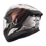 Kaciga LS2 Full Face FF820 RAPID III BOHO belo crno roza - Slika 3