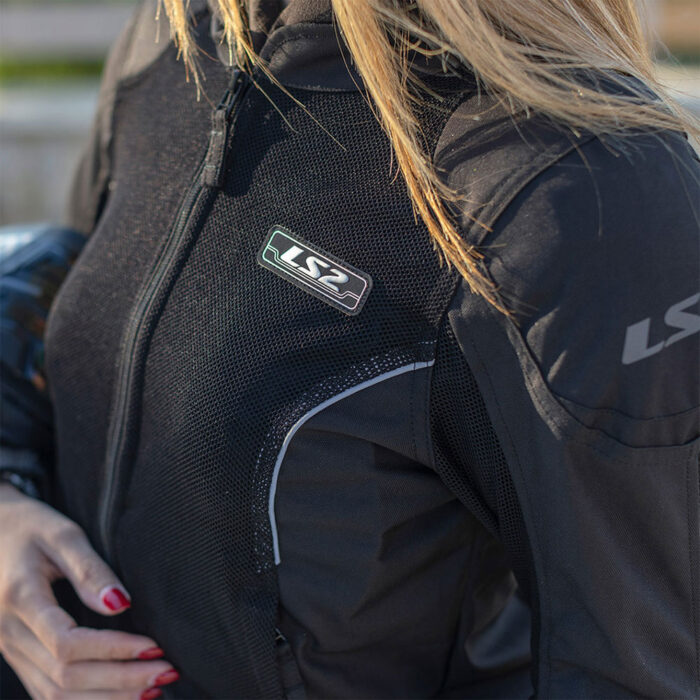 Jakna LS2 AIRY EVO ženska crna - Slika 5