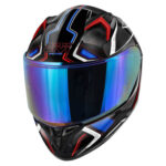 Kaciga LS2 Full Face FF820 RAPID III HYPER belo plavo crvena - Slika 4
