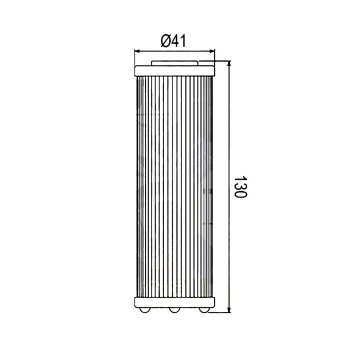 Filter ulja HF650 Hiflo - Slika 2