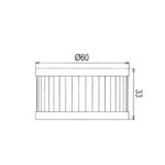 Filter ulja HF136 Hiflo - Slika 2