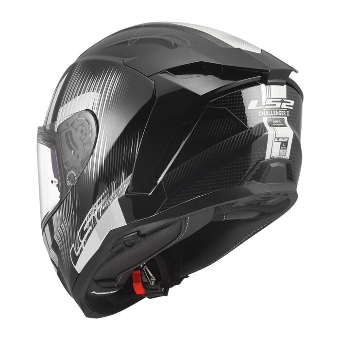 Kaciga LS2 Full Face FF817 CHALLENGER II NITRO crno siva - Slika 3