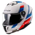 Kaciga LS2 Full Face FF808 STREAM II FURY crno crvena sa naočarima - Slika 9
