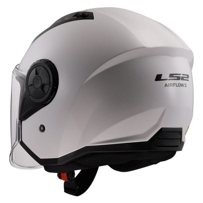 Kaciga LS2 Jet OF616 AIRFLOW II bela - Slika 3