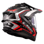 Kaciga LS2 Enduro MX701 EXPLORER CARBON FRONTIER II crvena - Slika 5