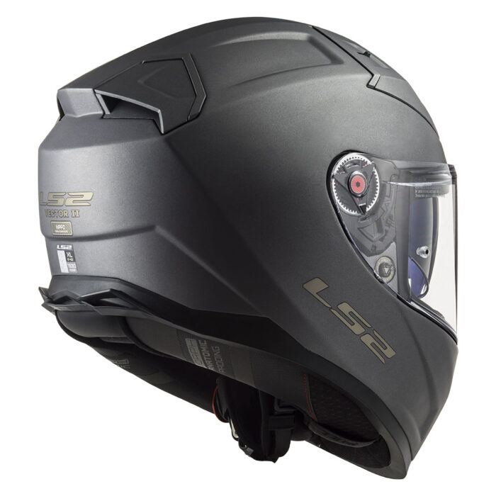 Kaciga LS2 Full Face FF811 VECTOR II  titanium sa naočarima - Slika 3
