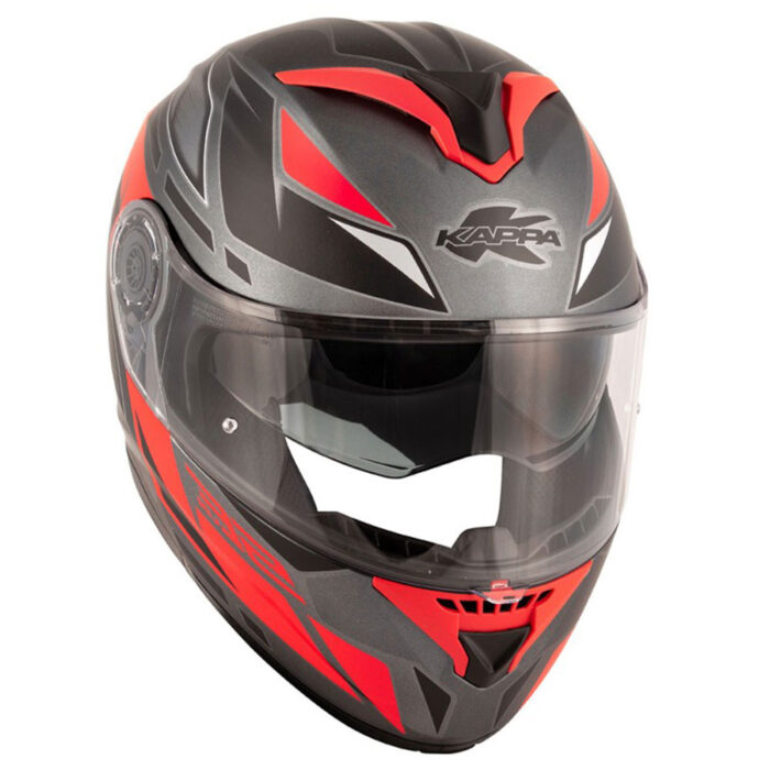 Kaciga Kappa KV32F STRONG titanium red Flip up - Slika 5