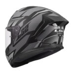 Kaciga LS2 Full Face FF820 RAPID III XTREM crno siva - Slika 3