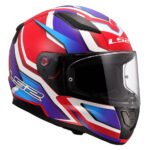 Kaciga LS2 Full Face FF353 RAPID II FLITZ belo plavo crvena - Slika 7