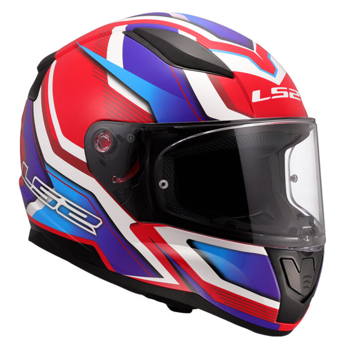 Kaciga LS2 Full Face FF353 RAPID II FLITZ belo plavo crvena - Slika 7