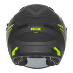 Kaciga NOX Jet N130 MYST mat crno žuta - Slika 3
