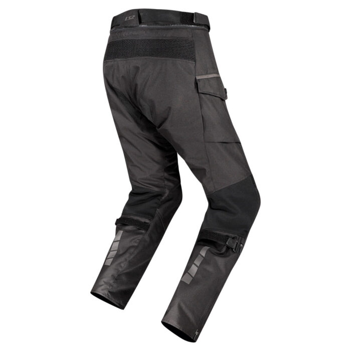 Pantalone LS2 TRAVEL COMFORT muške crno tamno sive - Slika 2