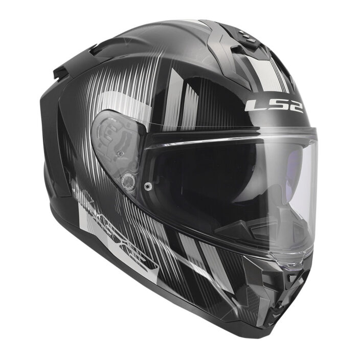 Kaciga LS2 Full Face FF817 CHALLENGER II NITRO crno siva - Slika 7