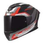 Kaciga LS2 Full Face FF818 STORM III KAOS belo siva - Slika 5