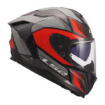 Kaciga LS2 Full Face FF817 CHALLENGER II VIPER sivo crvena - Slika 6