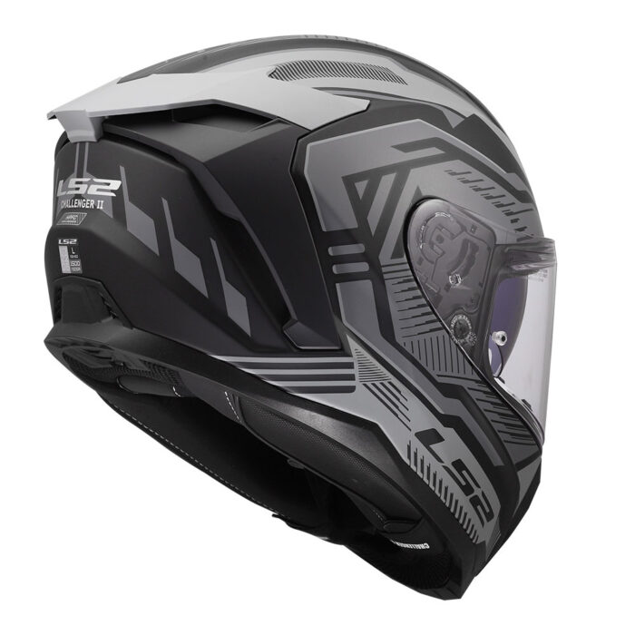 Kaciga LS2 Full Face FF817 CHALLENGER II DRAVIX siva - Slika 5