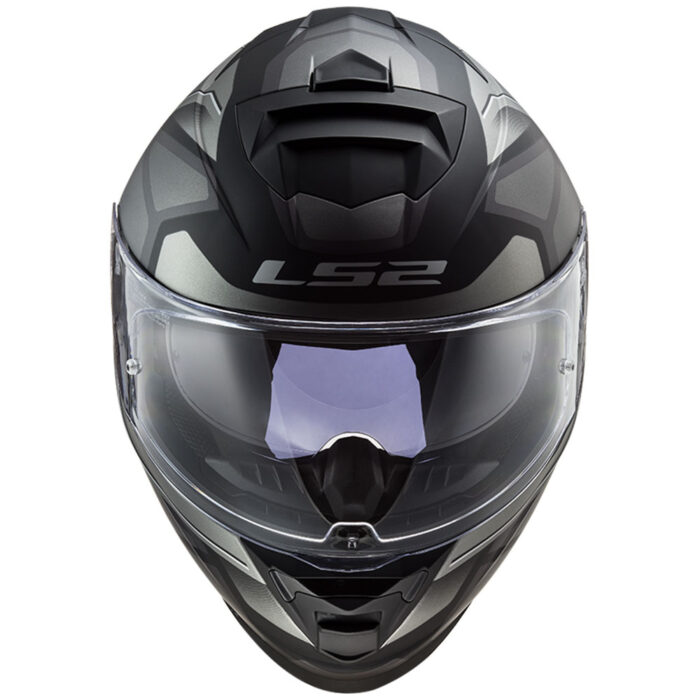 Kaciga LS2 Full Face FF800 STORM II FASTER mat titanium sa naočarima - Slika 4