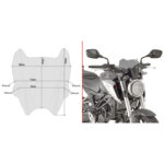 Vizir providni Kappa BMW C 400 GT (19-24) 5132DTK - Slika 7
