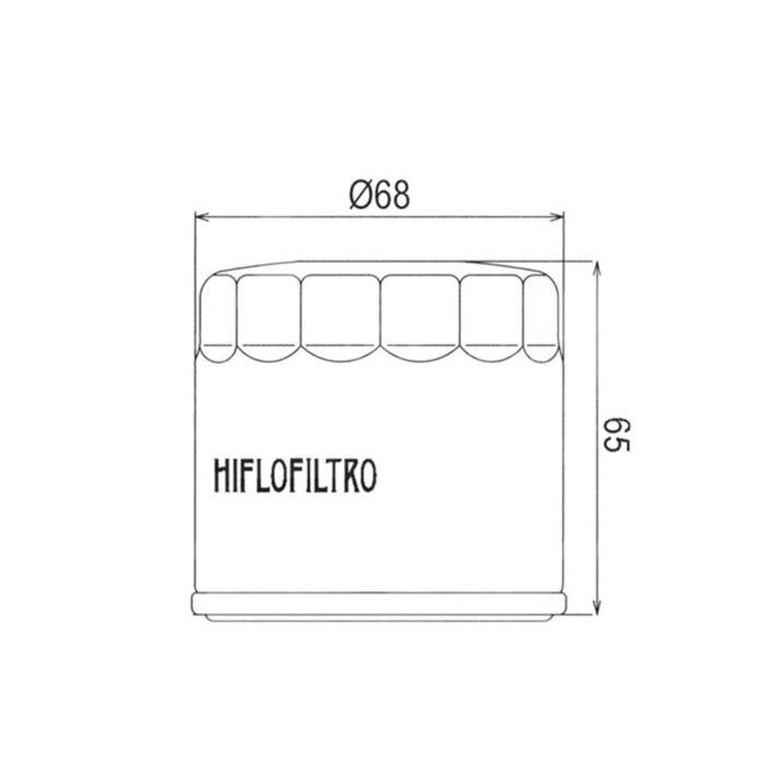 Filter ulja HF191 Hiflo - Slika 2