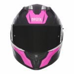 Kaciga NOX Full Face sa naočarima N401 CROWER  mat crno roza - Slika 2