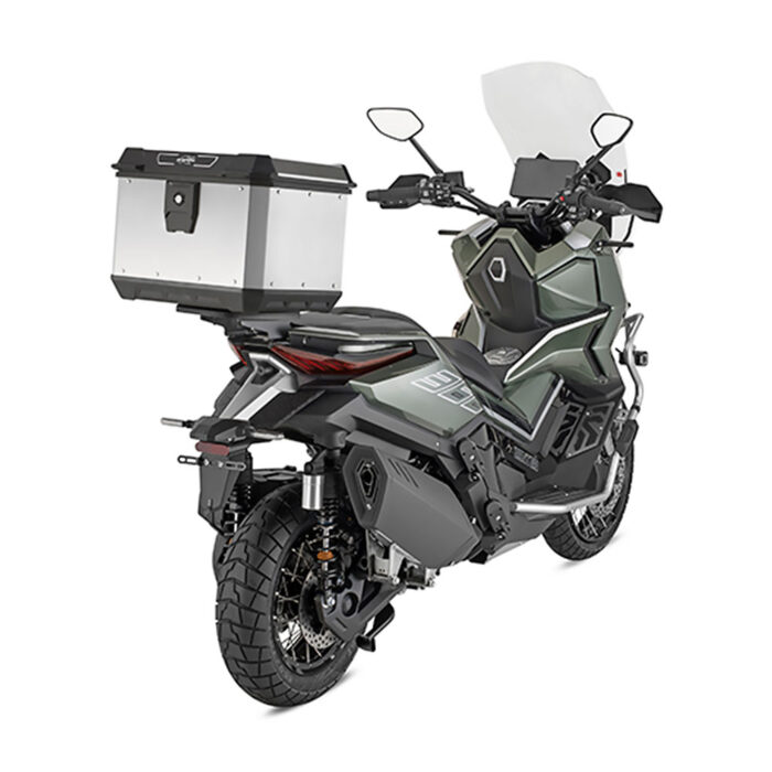 Centralni kofer Kappa K'METROBOX KMX500A Alu sivi Monolock 50L - Slika 4