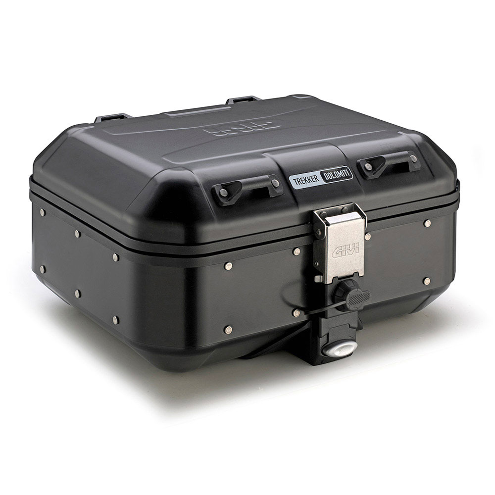 95f2ec3c-2e0b-412c-99c3-d1f6d9788951.jpg Centralni kofer GIVI TREKKER DOLOMITI DLM30B ALU crni Monokey 30L - Slika 1
