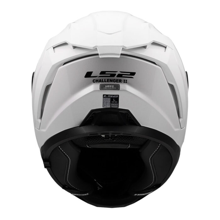 Kaciga LS2 Full Face FF817 CHALLENGER II SOLID bela - Slika 4