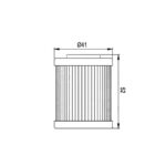 Filter ulja HF157 Hiflo - Slika 2