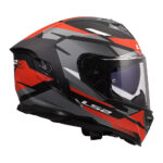 Kaciga LS2 Full Face FF818 STORM III KOMAI crno crvena - Slika 6
