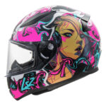 Kaciga LS2 Full Face FF800 STORM  II CYBORG mat žuto siva sa naočarima - Slika 7