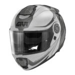 Kaciga GIVI Flip Up X27 DIMENSION crno titanium srebrna