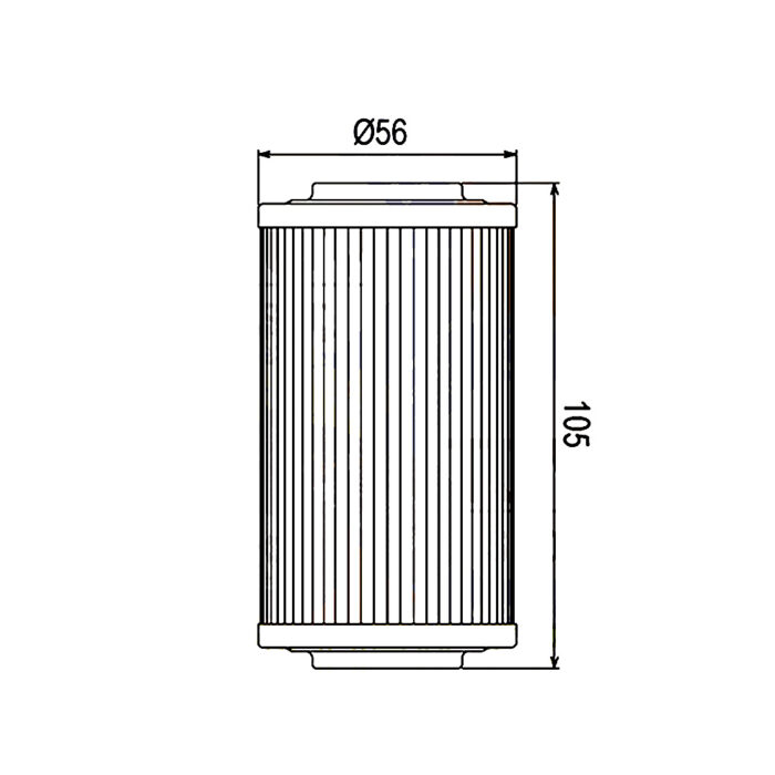 Filter ulja HF556 Hiflo - Slika 2
