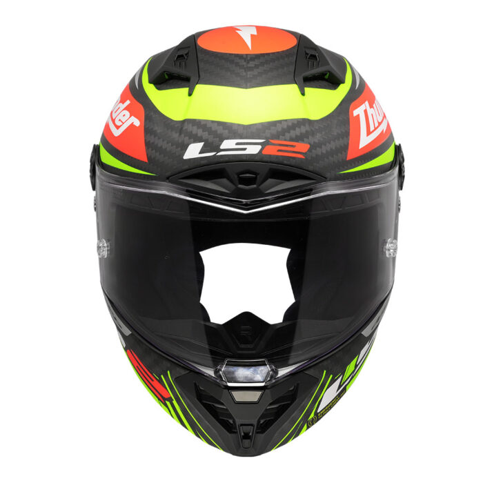 Kaciga LS2 Full Face FF805 THUNDER CARBON GP AERO REPLICA crna - Slika 8