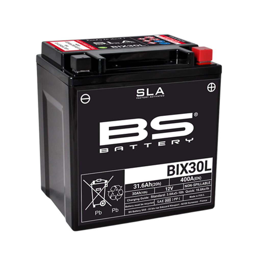 9aafc467-fbb0-41a2-b81b-24b9a844b71d.jpg Akumulator BS 12V 30Ah SLA gel BIX30L-FA desni plus (165x125x175) 400A - Slika 1