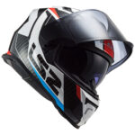 Kaciga LS2 Full Face FF800 STORM II RACER crveno plava sa naočarima - Slika 5