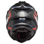 Kaciga LS2 Enduro MX701 EXPLORER EXTEND CARBON crveno crna - Slika 3