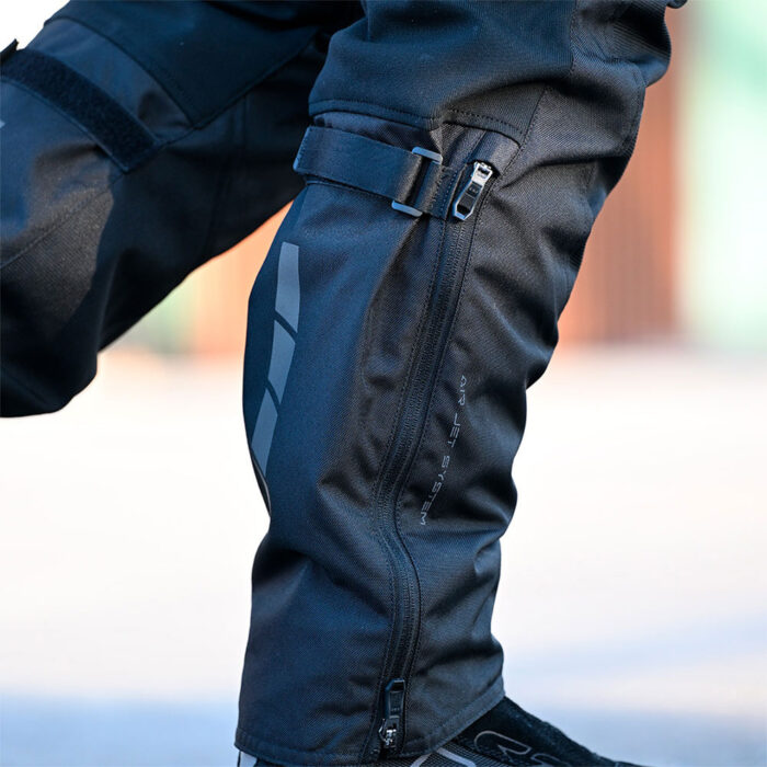 Pantalone LS2 TRAVEL COMFORT muške crno tamno sive - Slika 4