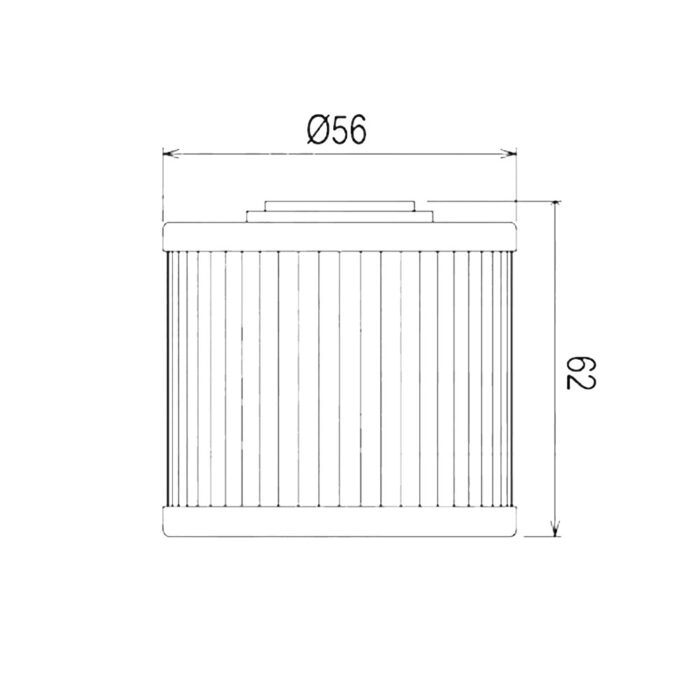 Filter ulja HF162 Hiflo - Slika 2