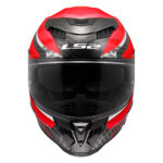 Kaciga LS2 Full Face FF807 DRAGON CARBON TRAX crvena - Slika 6