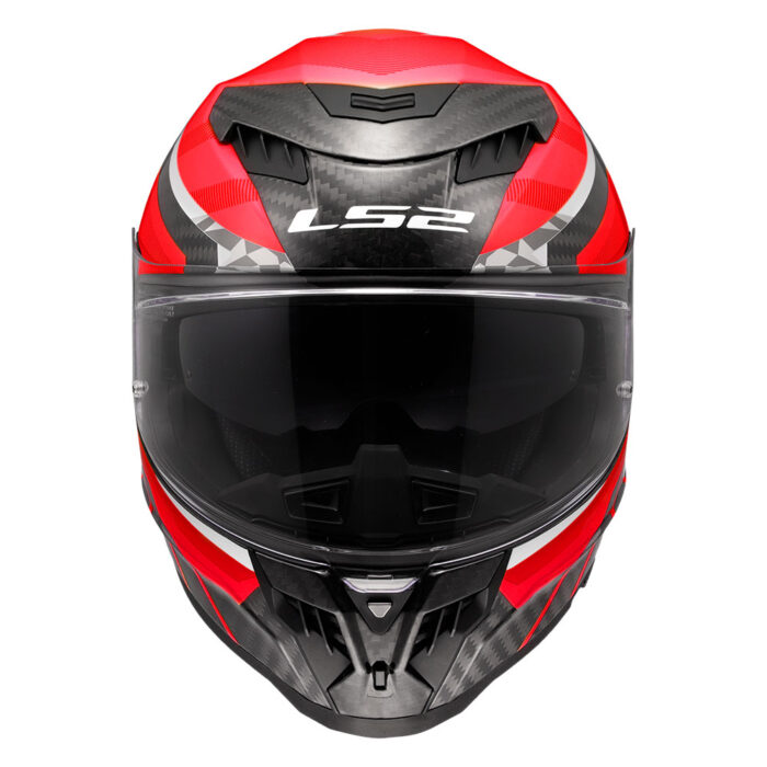 Kaciga LS2 Full Face FF807 DRAGON CARBON TRAX crvena - Slika 6