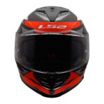 Kaciga LS2 Full Face FF818 STORM III KOMAI crno crvena - Slika 8