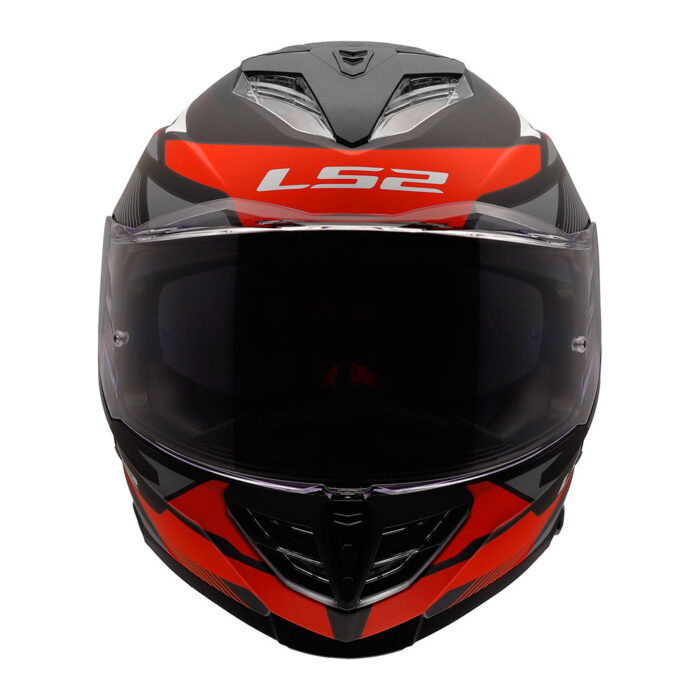 Kaciga LS2 Full Face FF818 STORM III KOMAI crno crvena - Slika 8