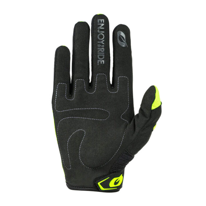 Rukavice ONEAL ELEMENT RACEWEAR crno žute dečije - Slika 2