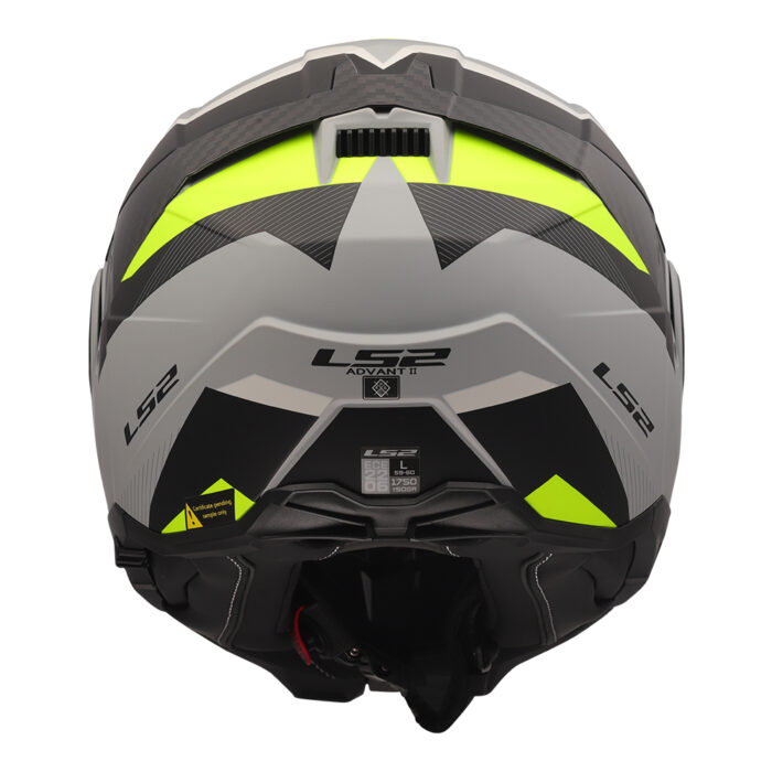 Kaciga LS2 Flip Up FF910 ADVANT II TRIPLE LIGHT siva - Slika 4