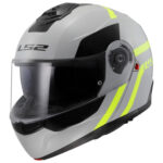 Kaciga LS2 Flip Up FF906 ADVANT SWIPE sivo crna - Slika 9