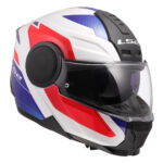 Kaciga LS2 Flip Up FF902 SCOPE II DURIA belo plavo crvena - Slika 7